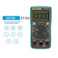 ZOTEK ZT102 Mini 6000 Counts Digital Multimeter AC/DC Voltage Current Tester. 