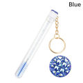 Eyelash Mascara Wands Empty Tube With Keychain Lash Spoolies Plastic Case Brush Holder. 