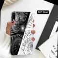 Infinix X624 Hot 7 Back Cover Case -  Art Soft Cover. 