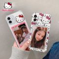 Hello Kitty Phone Case for iPhone 7/8P/X/XR/XS/XSMAX/11/12Pro Phone Cute Cartoon Transparent Card Case Case Cover. 