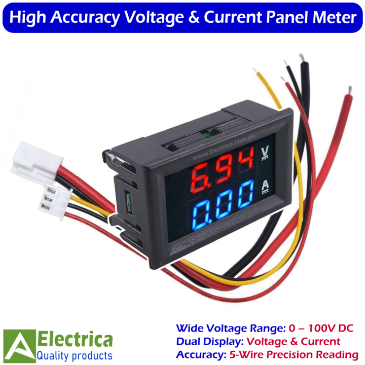 DC%20100V%2010A%20Digital%20LED%20Voltmeter%20Ammeter%20Module%20with%20Dual%20Red-Blue%20Display,%205-Wire%20Accurate%20DC%20Voltage%20&%20Current%20Meter%20for%20Power%20Supply%20&%20DIY%20%E2%80%93%20by%20Electrica%20-%20Image%204