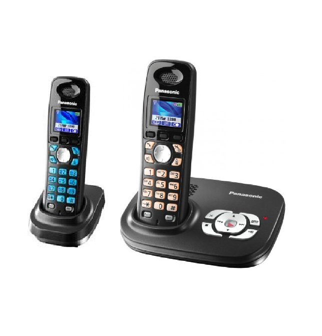 Panasonic KX-TG8021e intercom plus PTCL Wireless landline Phone with Answering Machine and Free 04 New Rechargeable Cells