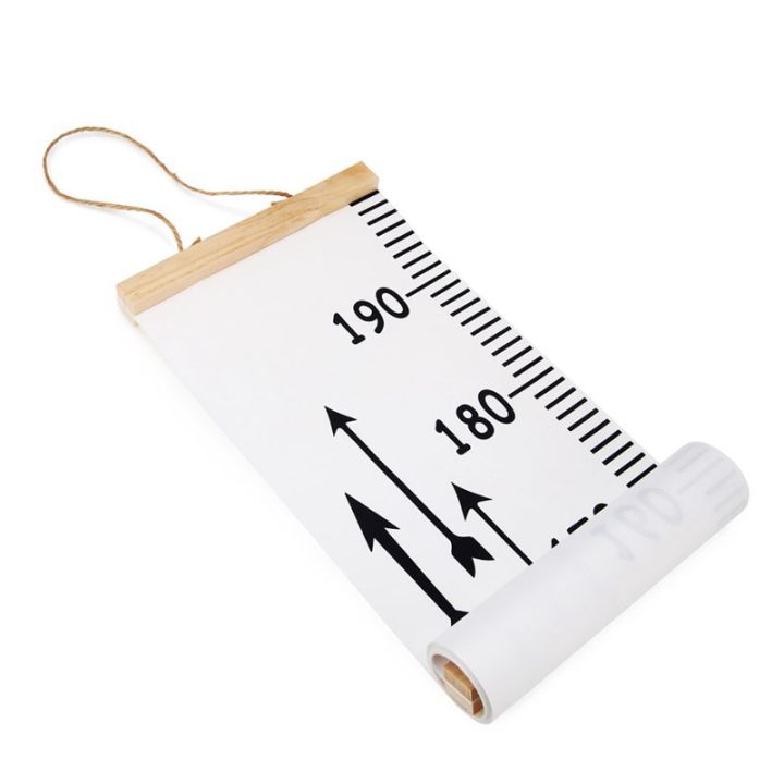 XINQIUS Children Kids Growth Chart Height Ruler Wall Sticker Ruler Growth Chart Wall Decal Height Measurement Sticker Decorative Gift