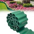 9m Garden Plastic Green Lawn Edge Edging Border Fence Grass PP Wall Roll Path. 