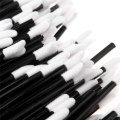 100PCS Portable Lip Brush Disposable Lipstick Brush Black Beauty Makeup Tools Portable. 