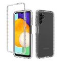 For Samsung Galaxy A13 5G / Galaxy A04S Full Body Rugged Shockproof Clear Soft TPU Bumper Case. 