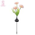 Outdoor Solar Flower Lights Color Changing Solar Garden Light for Outdoor Decoration Long Lasting Waterproof Automatic Charging Buyers' Favorite Outdoor Garden Decor. 