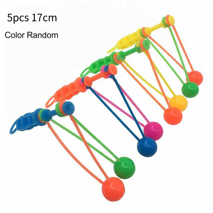 5pcs Old School Toys Latto Latto Stick Large Lato Lato Handle Lato Lato Matic