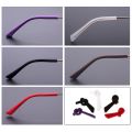 flgo* Soft Silicone Anti Slip Eyeglasses Glasses Temple Tips Accessories Square Hole. 