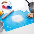 1 Pcs Non Stick Silicon roti mat for Kitchen Reusable Non-Stick Kneading Dough Mat Small Size. 