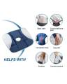 Seat Cushion, Car Seat Cushions, Chair Cushions Pure Posture Avoid Pain. 