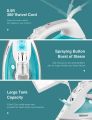 Yabano Steam Iron, 2400W Electric Iron For Clothes, 310g Steam Boost, Non-Stick Ceramic Soleplate, 350ml Water Tank, Self-Cleaning and Water Spray Function, Anti-Drip, Anti-Calc, 2.2m. 