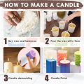 Candle Moulds Silicone Moulds Cylinder Candle Moulds Pillar Candle Moulds for Candle Making. 