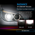 H4 1500W 225000LM COB Car LED Headlight Hi/Lo beam Bulbs Kit 6000K Black. 