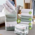 Cube Vacuum Bag Space Saver Organizer Compression Vacuum Sealer Storage Bags for Quilts and Clothes - 4 Corner Air Exhaust.. 