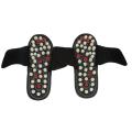 Foot Massage Slipper Foot Care Rotating Acupuncture Height Adjustable Foot Relax Massager Sandal Reflex Slipper. 