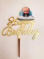 Baby Boss Happy Birthday Cake Topper. 