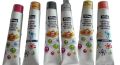 Wamiq Water Base Emboss Color For Hand Painting On Fabrics Tube 20 ml - Multi Color. 