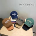 Fashion Baseball Cap Kids Cap Letter Embroidery Cap Adjustable Cap Hip Hop Hat. 