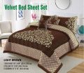 4 piece fomy valvet bridal bed sheet. 