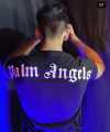 New Palm Angels Printed T shirt For Men Half Sleeves Round Neck High Quality and Smart Fit Trendy T shirt. 