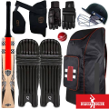 Complete Hard Ball Cricket Kit for Under 19 Players - Perfect for Academy and Club Level Cricket. 
