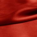 Red Plain Pure Silk Satin Fabric - High Quality. 