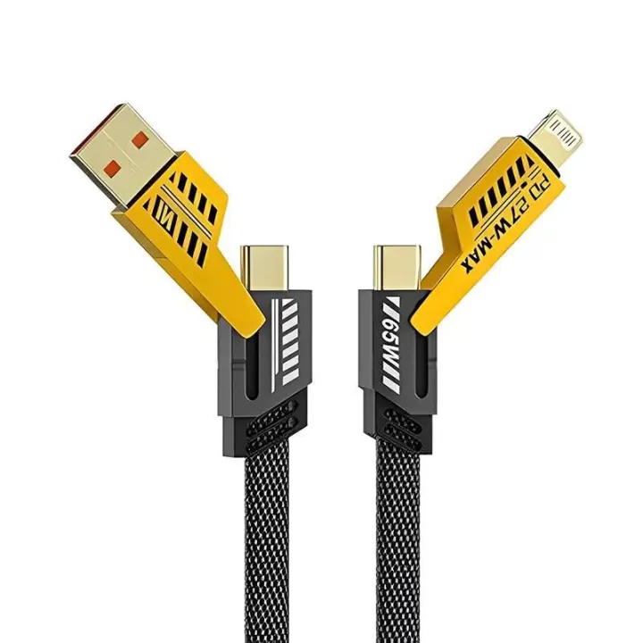 65W%20Fast%20Charging%204-in-1%20Multi%20Charging%20Cable%20%E2%80%93%20USB%20to%20Type-C,%20Micro%20USB%20&%20Lightning%20%E2%80%93%20Nylon%20Braided%20Heavy%20Duty%20Data%20Cable%20(Gold/Black)%20For%20iPhone%20&%20Android.%20-%20Image%202
