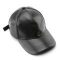 Fashion Accessories PU Leather Cap - Perfect for Outdoor Adventures and Sun Protection. 