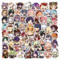 10/30/50PCS New DIY Genshin Impact Game Stickers Cartoon Creative Anime iPad Notebook Desk Chair Decoration Waterproof Wholesale. 