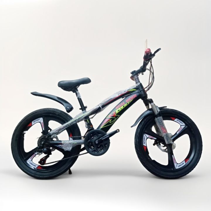 Roal Rider Mountain Bicycle 20 inch Age 7 to 14 Black Colour 10 gears