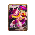 Groudon VMAX 3200 HP Golden Pokemon Cards in English Iron Metal Pokmo Letters Kids Gift Game Collection Cards. 