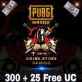 PUBG Mobile 325 UC Pakistan Region. 
