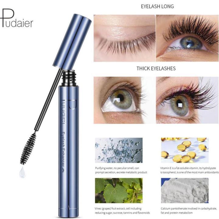 Pudaier! Eyelash Growth Treatment Eye Lashes Hair Grow Enhancer