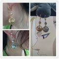 Anime Tokyo Revengers Woman Earring Piercing Hanging Hoop Earrings 2021 Trend Mikey Izana Kurokawa Acrylic Cosplay Props Jewelry. 