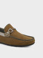 Unze London Mens "NAVIGA" Adorned Comfy Shoes For Men - Men Footwear. 