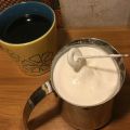 Milk Frother Handheld Electric Travel Coffee Frother Coffee Frother for Milk Foaming Latte Mixer for Drink Set C. 