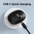 895B TWS Stereo Wireless Earbuds Bluetooth 5.3 Headphones – LED Digital Display, Touch Controls. 