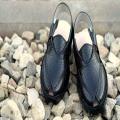 Norozi Chappal For Mens - Handy Kraft Genuine Leather - Original Norozi - Handcrafted Quetta Chappal – Sandal for Men - Handmade Sandals – Branded Shoes for Men – Crocodile Design - New Design Black Color. 