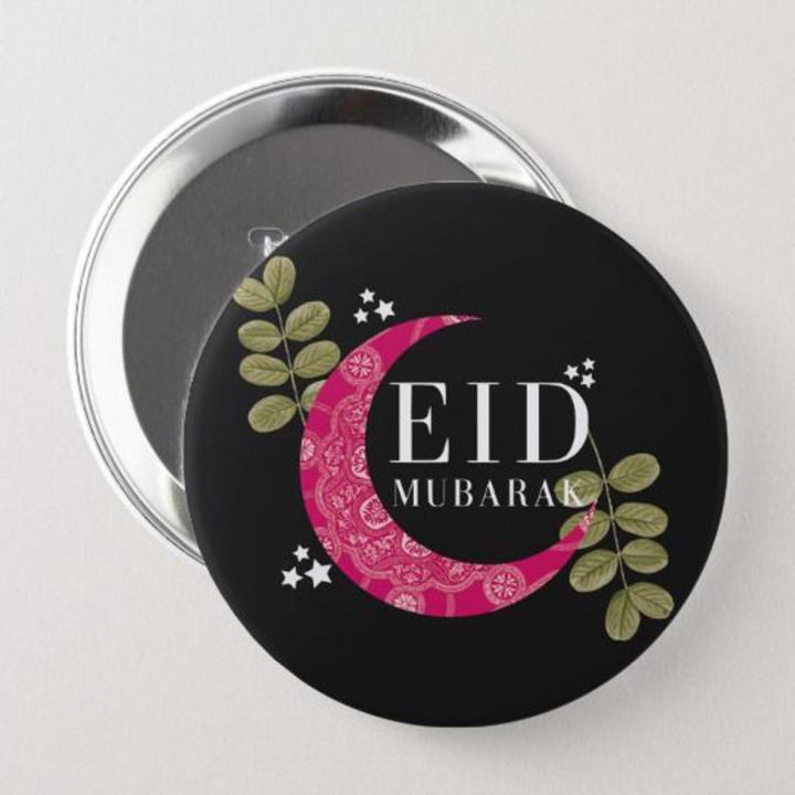 EID MUBARAK Custom Badges Pack of 6