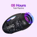 Zero® Thunder Pro Speaker | 120W Loud & Powerful Portable Speaker , Wireless Speaker with Deep Bass, RGB Light Speaker , 8 Hours Playtime | Multi-Input Connectivity ( AUX, USB, TF Card) | Party Speaker , Outdoor & Home Speaker. 