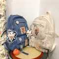 Canvas Schoolbags For Teenage Girls Backpack Women Laptop , School Bags. 