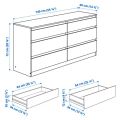 6 Drawer Dresser, Dresser with six drawers Large six-drawer dresser, Wood drawer dresser, Kids' dresser, Bedroom storage dresser with, six drawers, Sleek six-drawer dresser. 