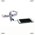 Cute lace Leaves neck strap lanyards for keys id card phone straps holder. 