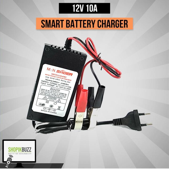 3 Stage Intelligent Battery Charger 12V 10A  |   Circuit Town
