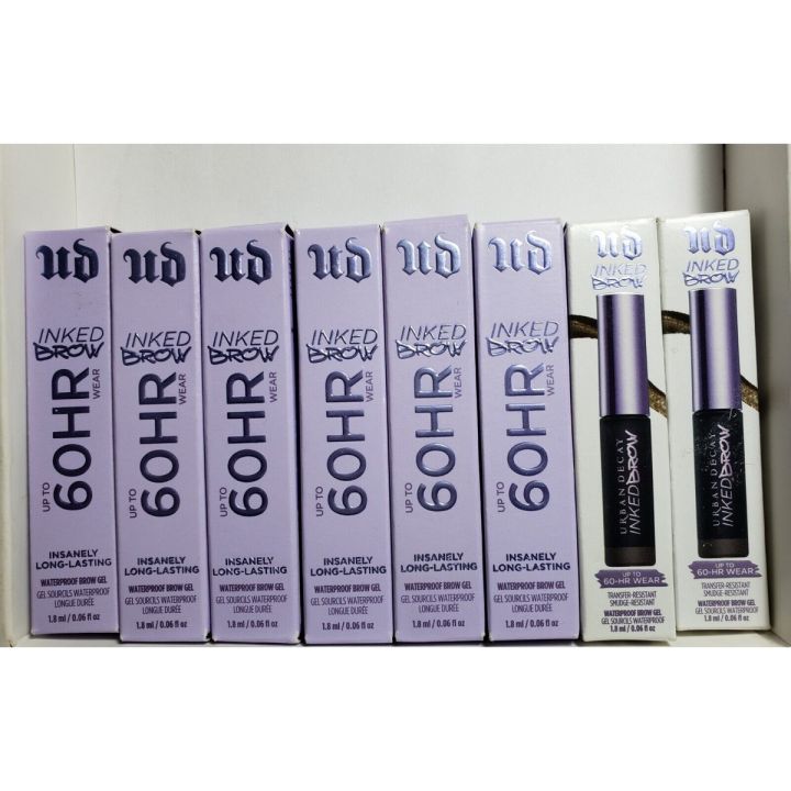 Urban Decay Inked Brow Gel Waterproof  1.8ml- Dark Brown