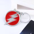 1 Pack Flash Keychain Superhero Alloy Amulet Pendant Men Women Sport Style Car Keychain Backpack Accessories Chaveiro. 