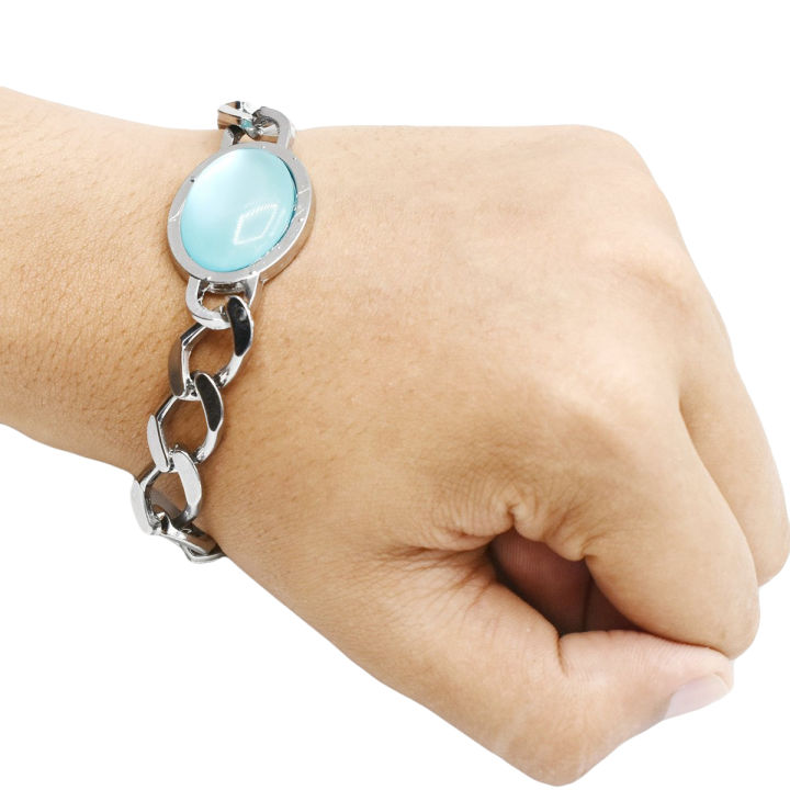 2020 New Design Men Stainless steel Round Stone Beaded - Main Image