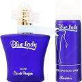 Blue lady perfume 2 in 1 perfume + body spray. 