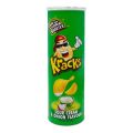 kracks potato chips Sour Cream & Onion flavour 110g. 